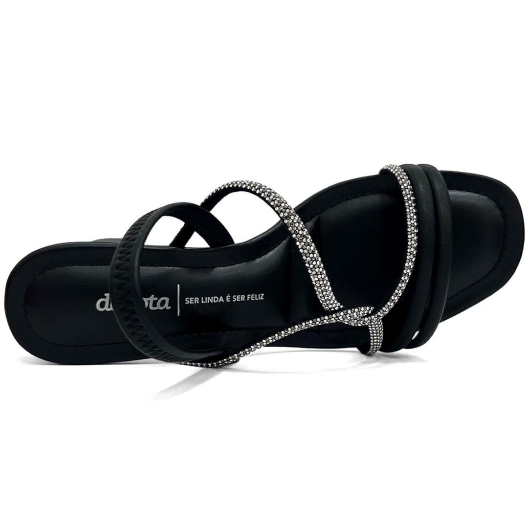 Sandália Dakota Salto Bloco Y7912 Preto Sandália Dakota Salto Bloco Y7912 Preto