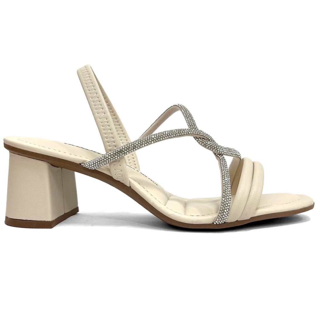 Sandália Dakota Salto Bloco Y7912 Tule Sandália Dakota Salto Bloco Y7912 Tule