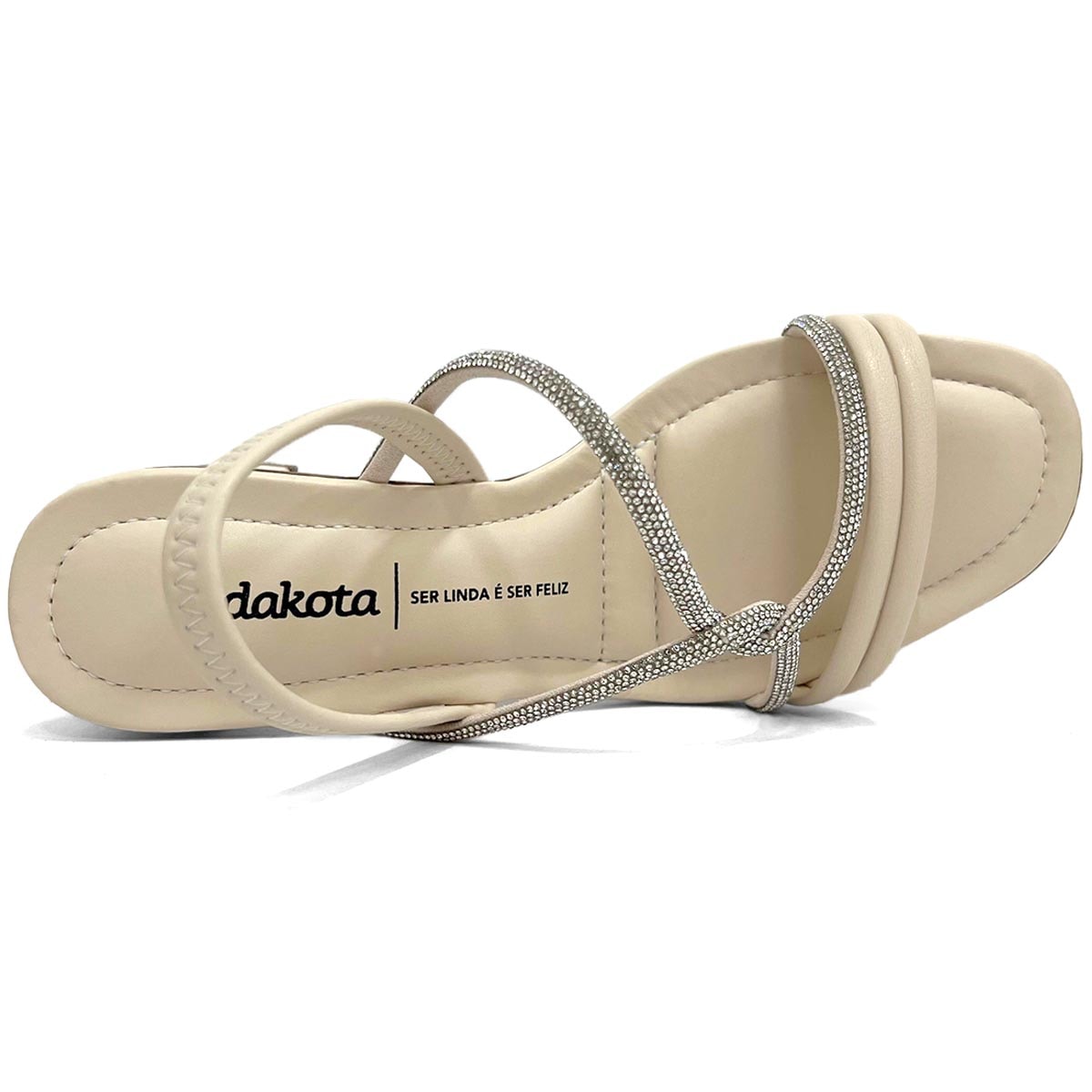 Sandália Dakota Salto Bloco Y7912 Tule Sandália Dakota Salto Bloco Y7912 Tule