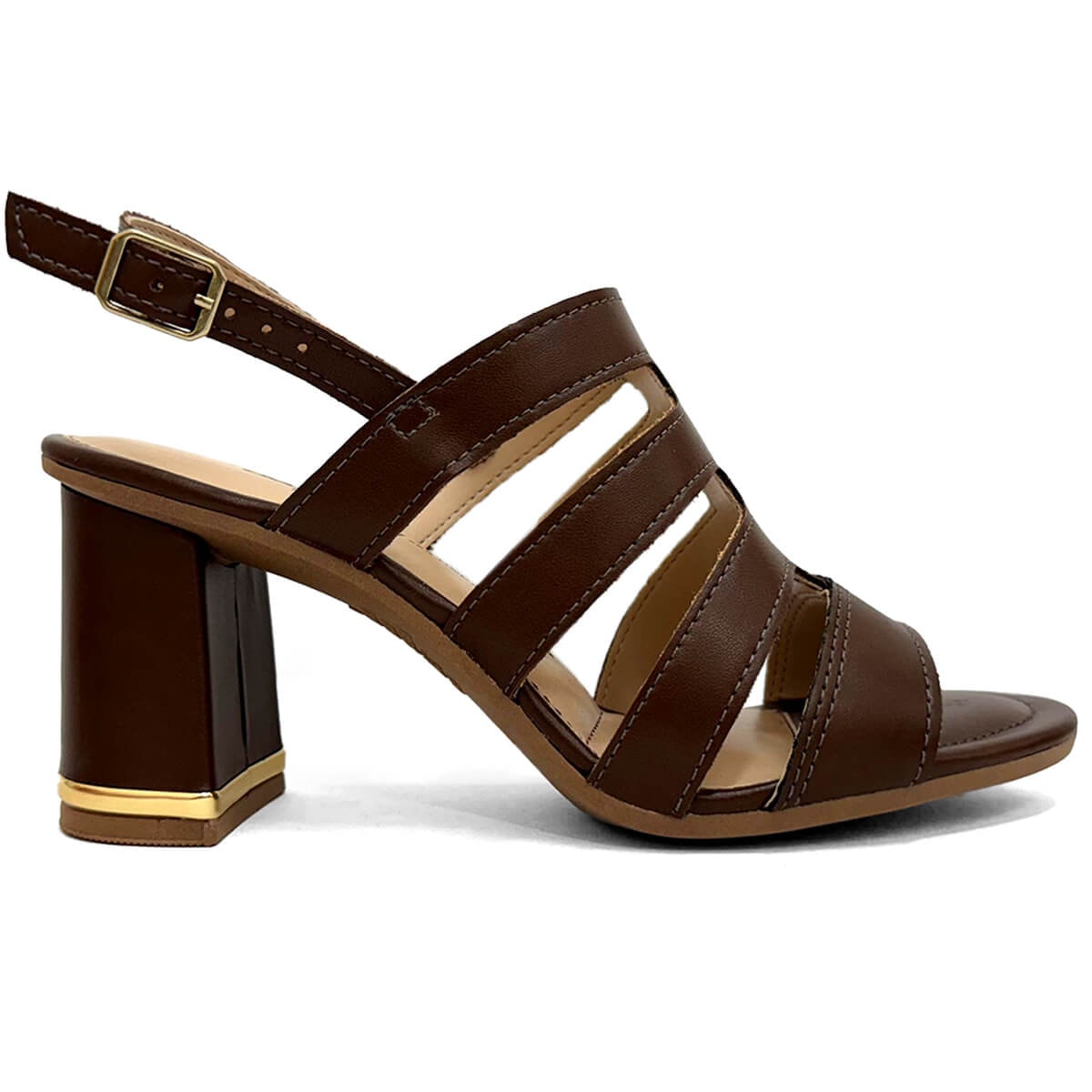 Sandália Dakota Salto Bloco Y8302 Morino Cafe Sandália Dakota Salto Bloco Y8302 Morino Cafe