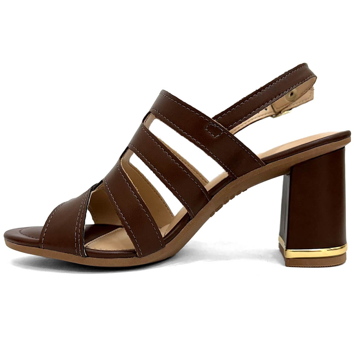 Sandália Dakota Salto Bloco Y8302 Morino Cafe Sandália Dakota Salto Bloco Y8302 Morino Cafe
