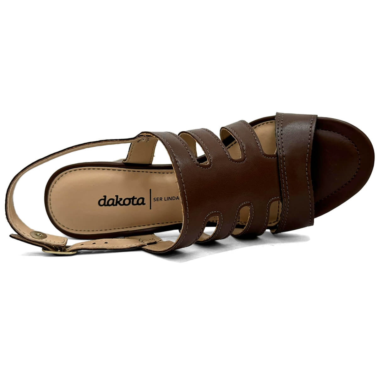 Sandália Dakota Salto Bloco Y8302 Morino Cafe Sandália Dakota Salto Bloco Y8302 Morino Cafe