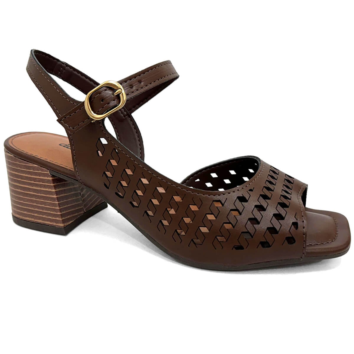 Sandália Dakota Salto Bloco Y8541 Morino Cafe Sandália Dakota Salto Bloco Y8541 Morino Cafe