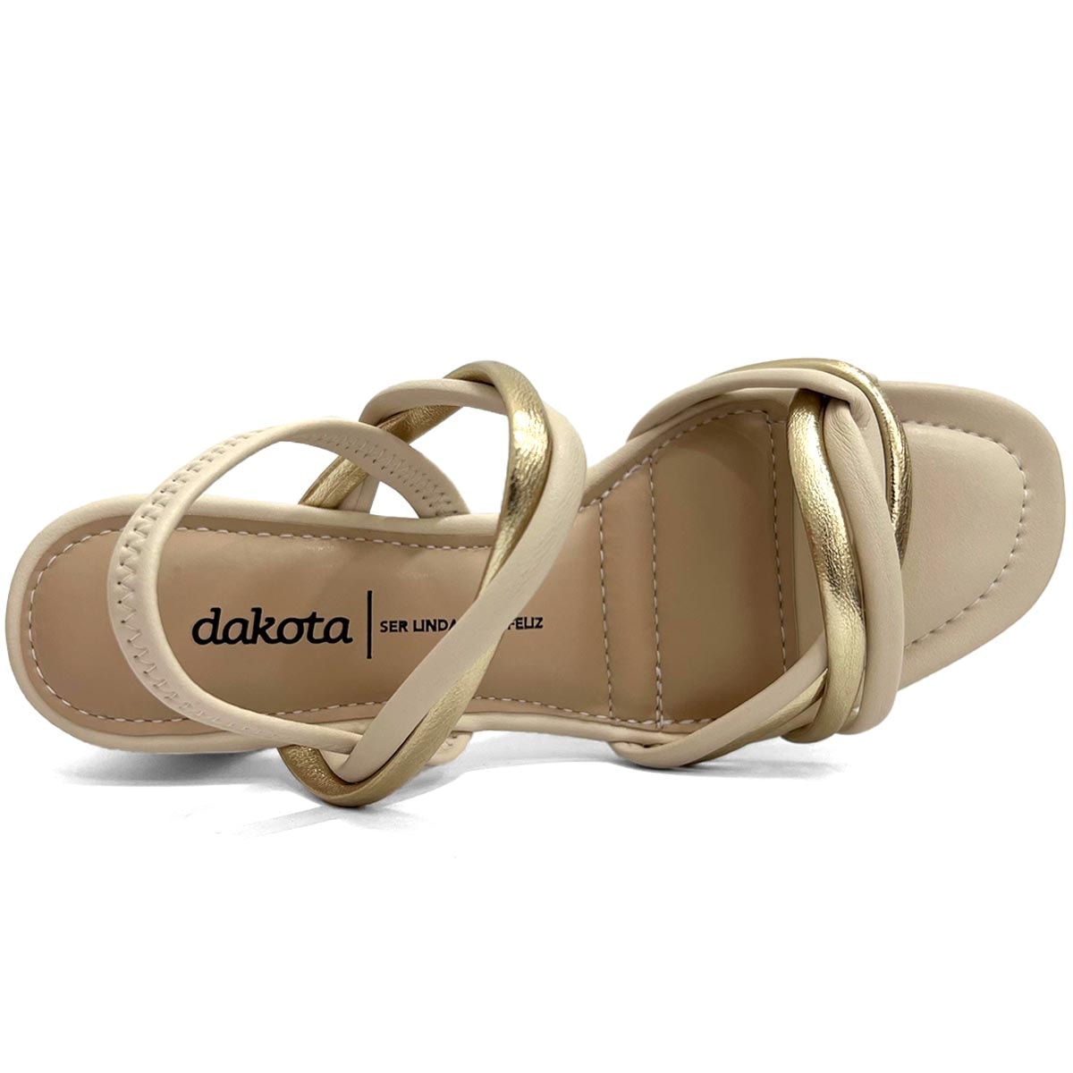 Sandália Dakota Salto Bloco Y8721 Tule Sandália Dakota Salto Bloco Y8721 Tule