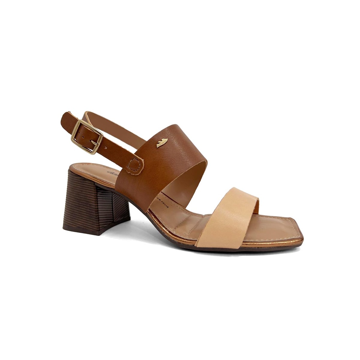 Sandália Dakota Salto Bloco Y9192 Granola Sandália Dakota Salto Bloco Y9192 Granola