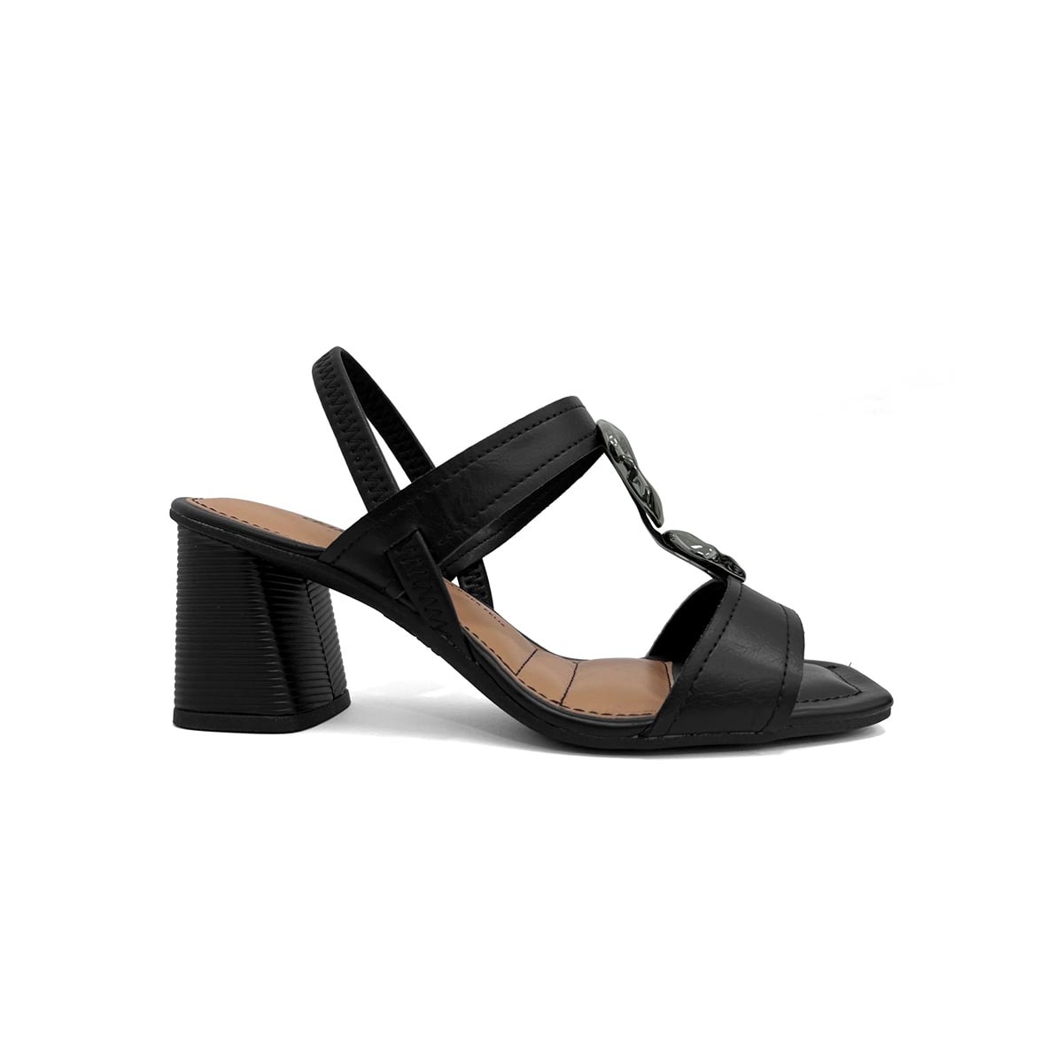 Sandália Dakota Salto Bloco Y9769 Preto Sandália Dakota Salto Bloco Y9769 Preto