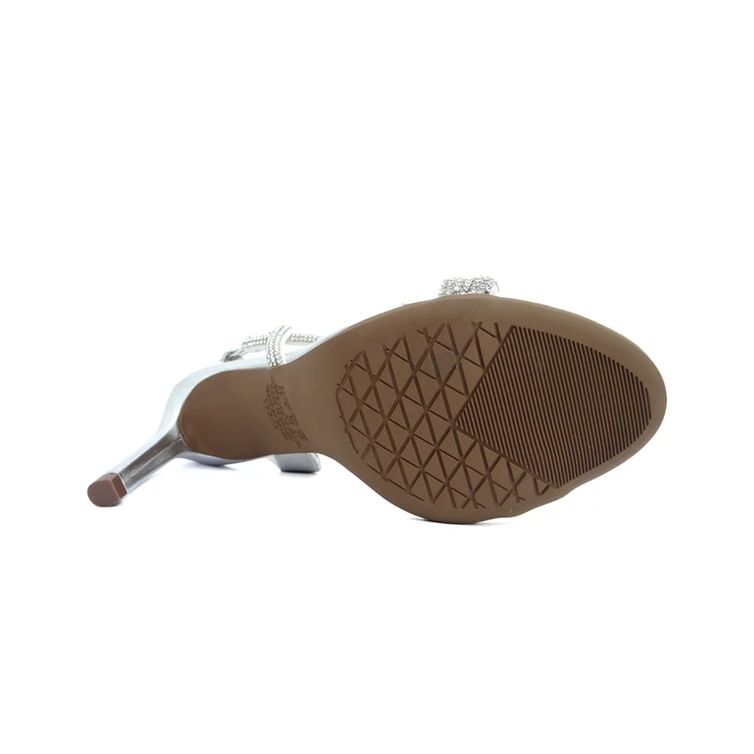 Sandália Dakota Salto Fino Y0632 Cristal/Metal Prata Sandália Dakota Salto Fino Y0632 Cristal/Metal Prata