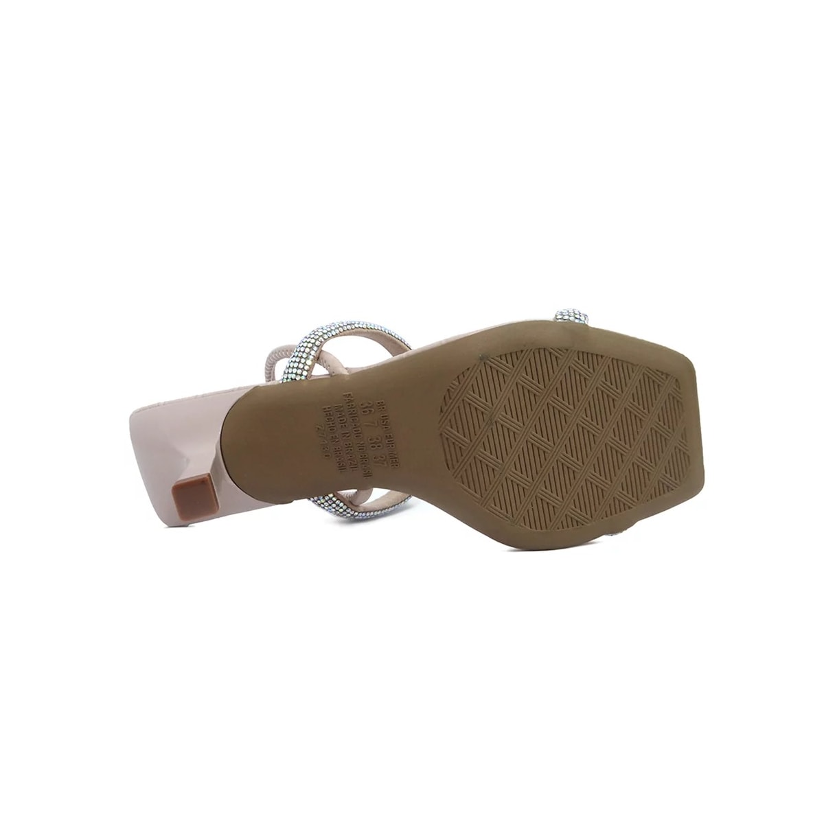 Sandália Dakota Salto Fino Z9091 Bege Sandália Dakota Salto Fino Z9091 Bege