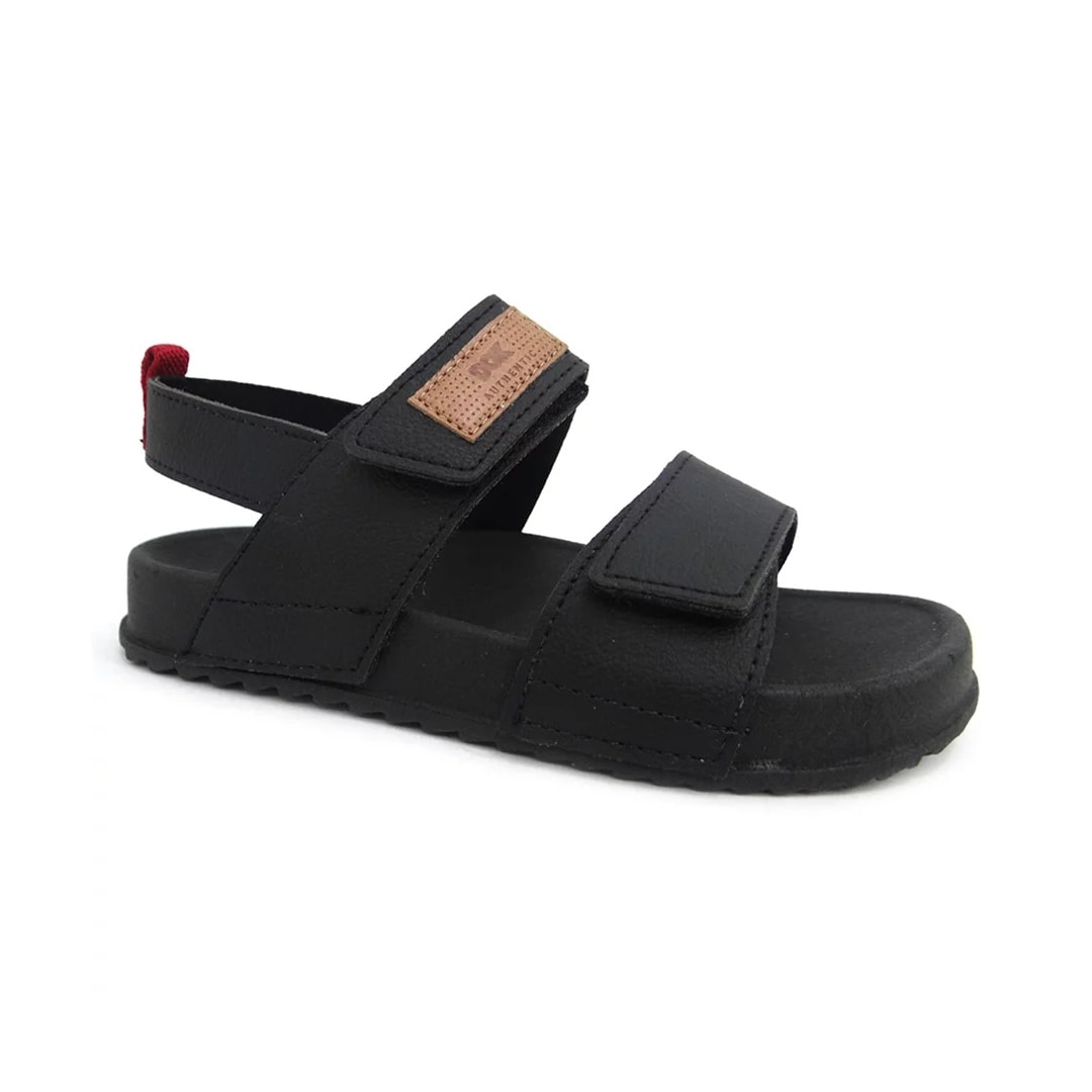 Sandália Dok Slider Kids Menino 93578 Preto