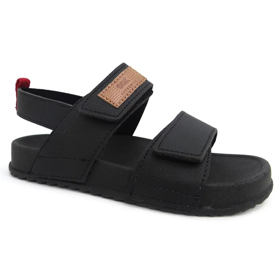 Sandália Dok Slider Kids Menino 93578 Preto Sandália Dok Slider Kids Menino 93578 Preto
