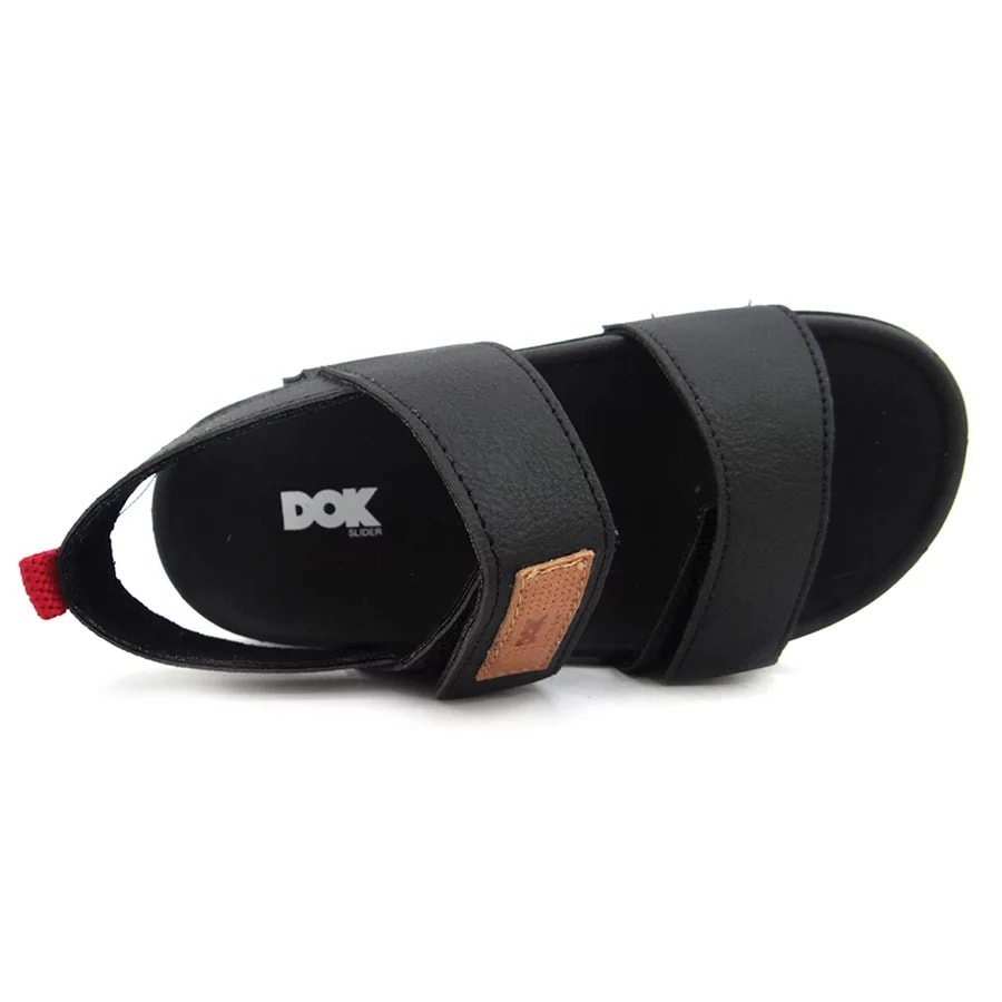 Sandália Dok Slider Kids Menino 93578 Preto