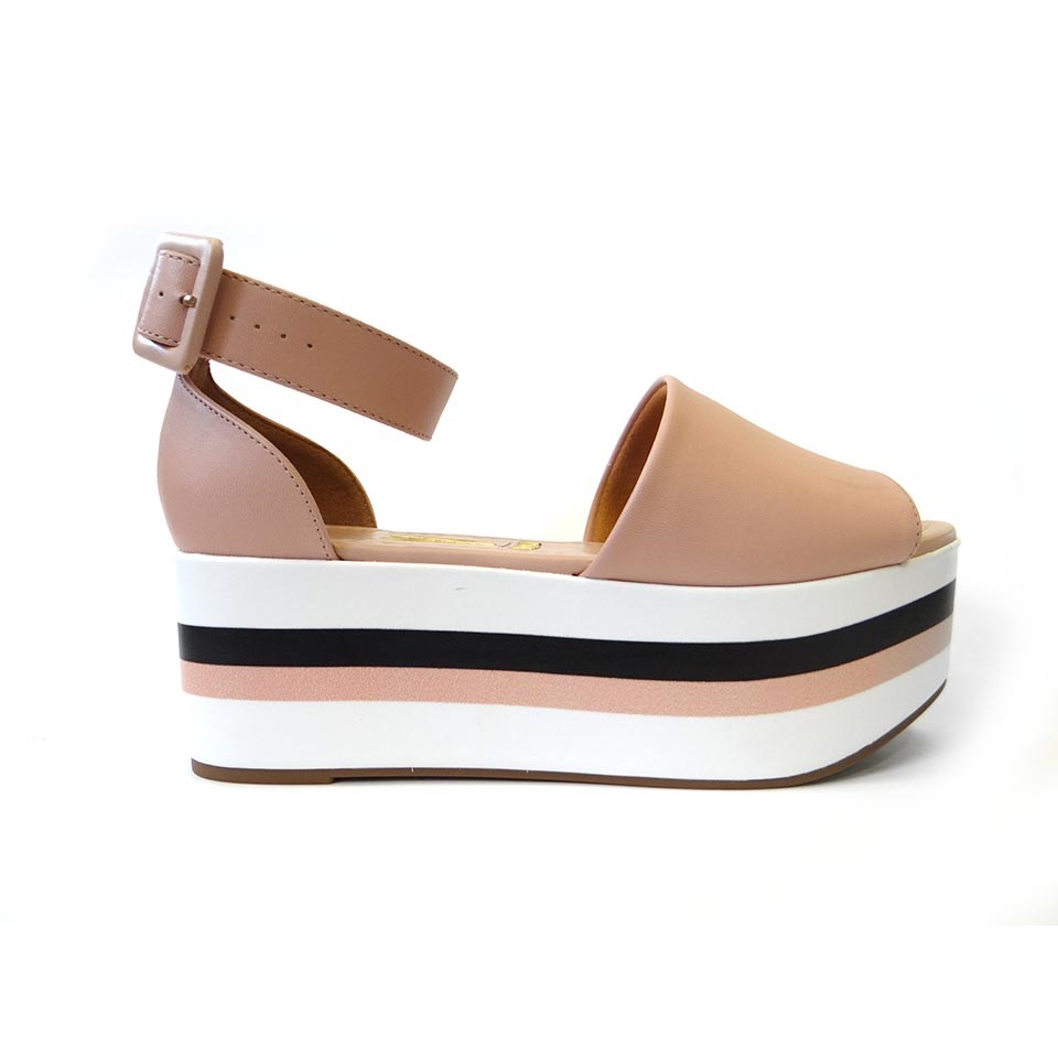 sandalias flatform vizzano