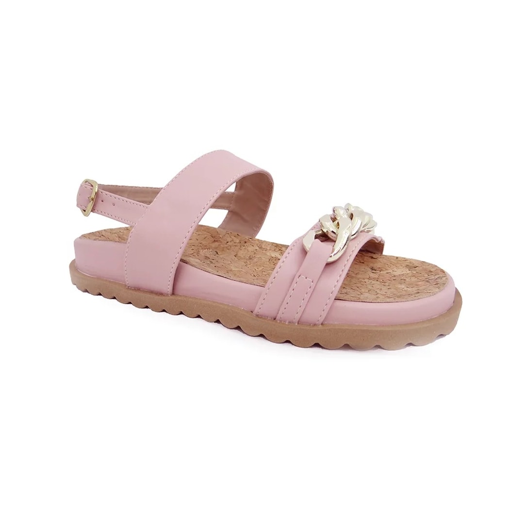 Sandália Flats Feminina Papete Flatform 17/320 Santorine Candy