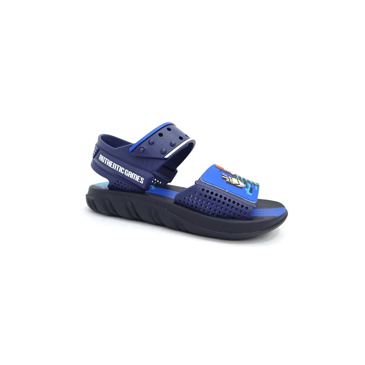 Sandália Grendene Authentic Games Play Acti Menino 22627 Azul/Azul Sandália Grendene Authentic Games Play Acti Menino 22627 Azul/Azul