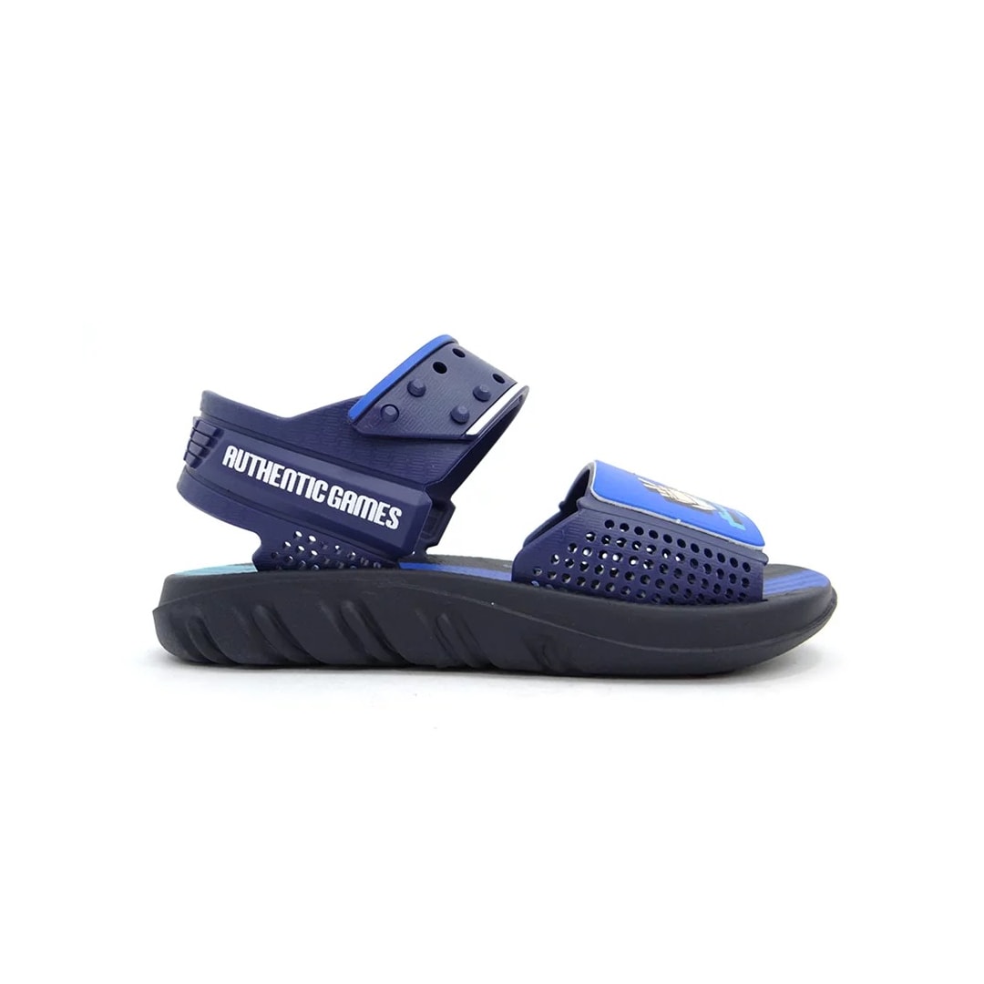 Sandália Grendene Authentic Games Play Acti Menino 22627 Azul/Azul