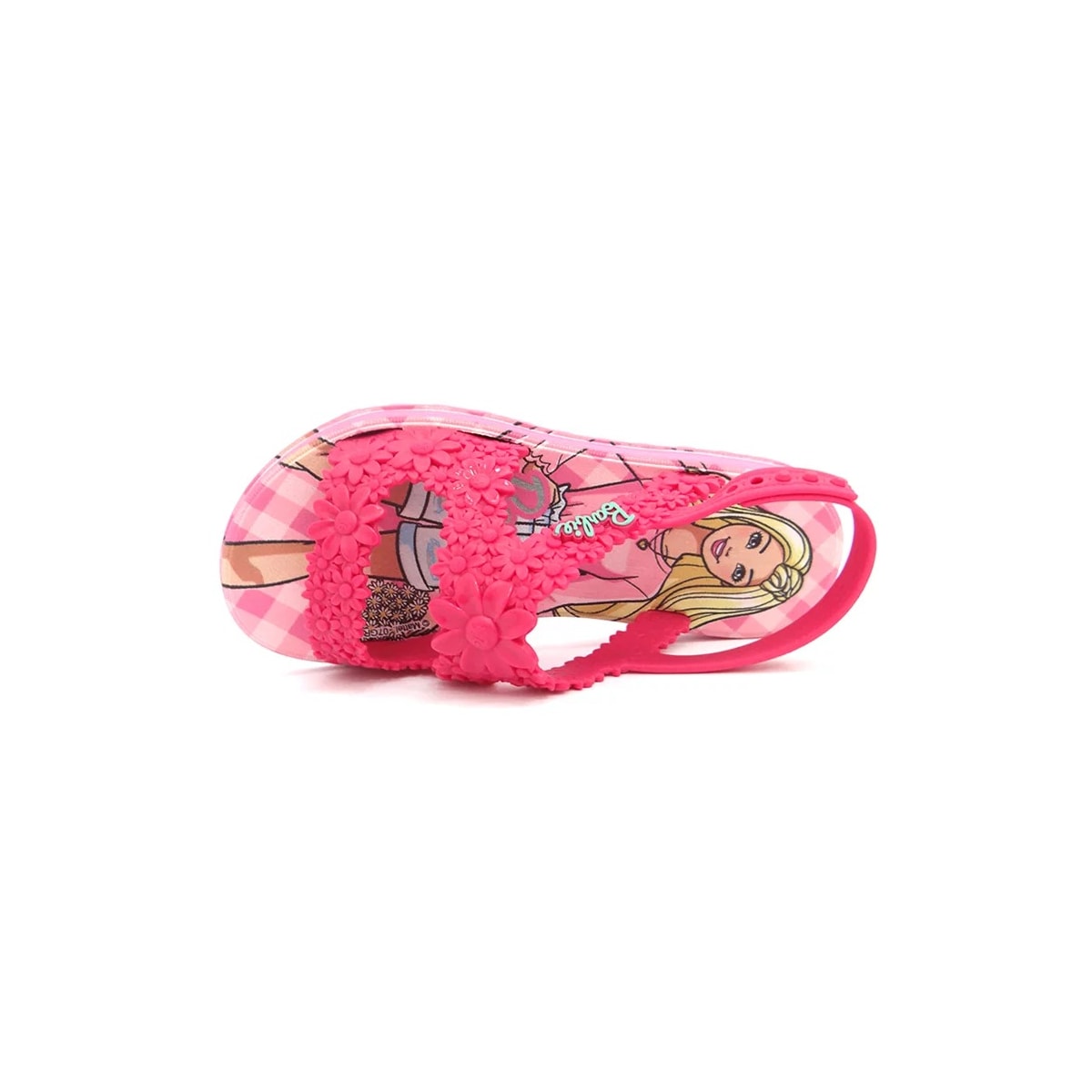 Sandália Grendene Barbie Flowers Bag 22749 Rosa/Rosa Sandália Grendene Barbie Flowers Bag 22749 Rosa/Rosa