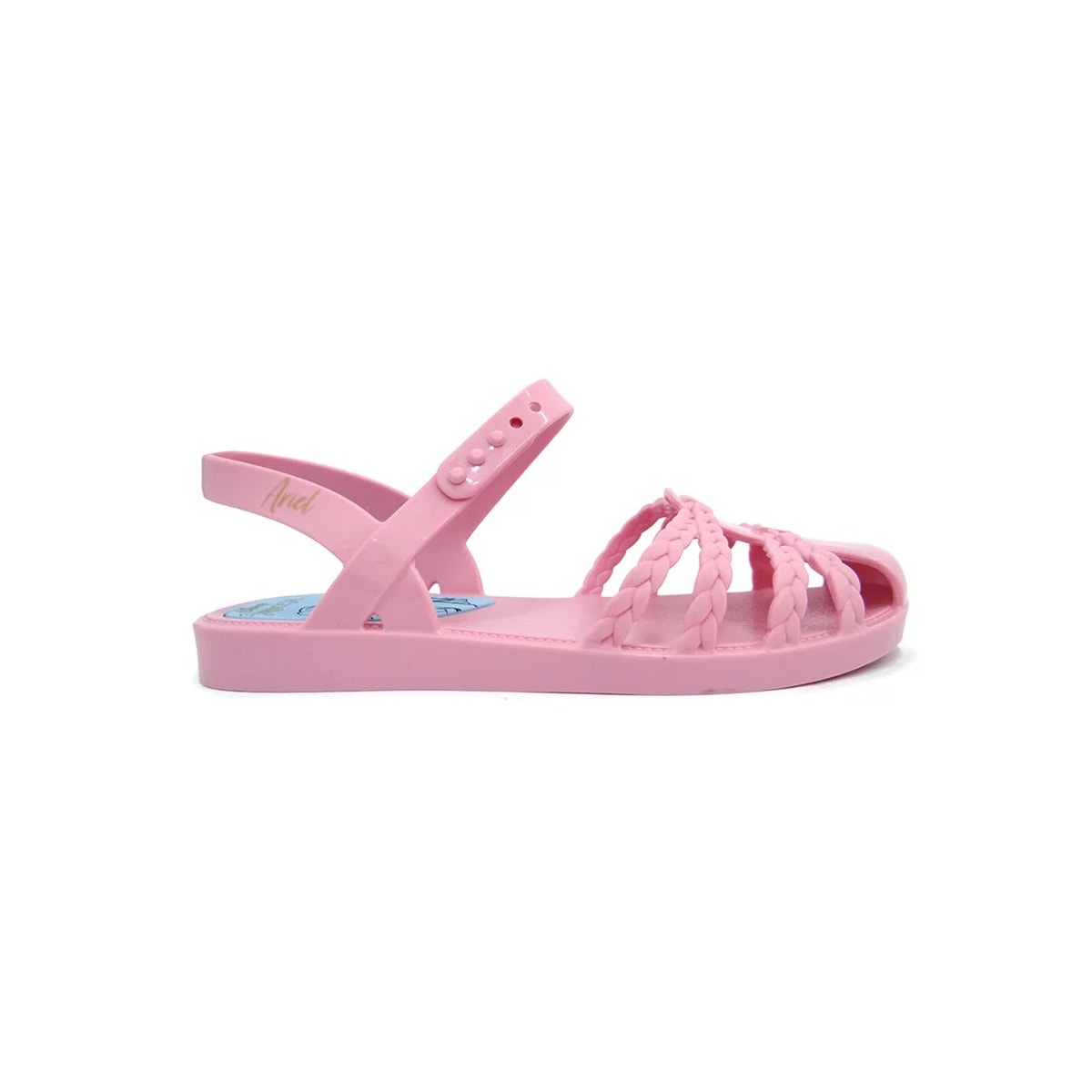 Sandália Grendene Disney Princesas Fun Menina 22486 Rosa/Rosa/Azul Sandália Grendene Disney Princesas Fun Menina 22486 Rosa/Rosa/Azul