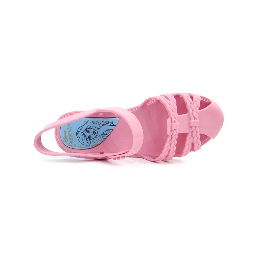 Sandália Grendene  Disney Princesas Fun Menina 22486 Rosa/Rosa/Azul