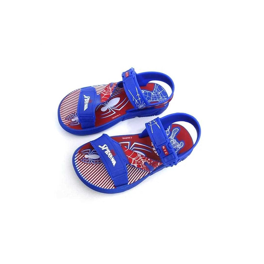 Sandália Grendene Infantil Homem Aranha Lançador 22765 Azul/Vermelho