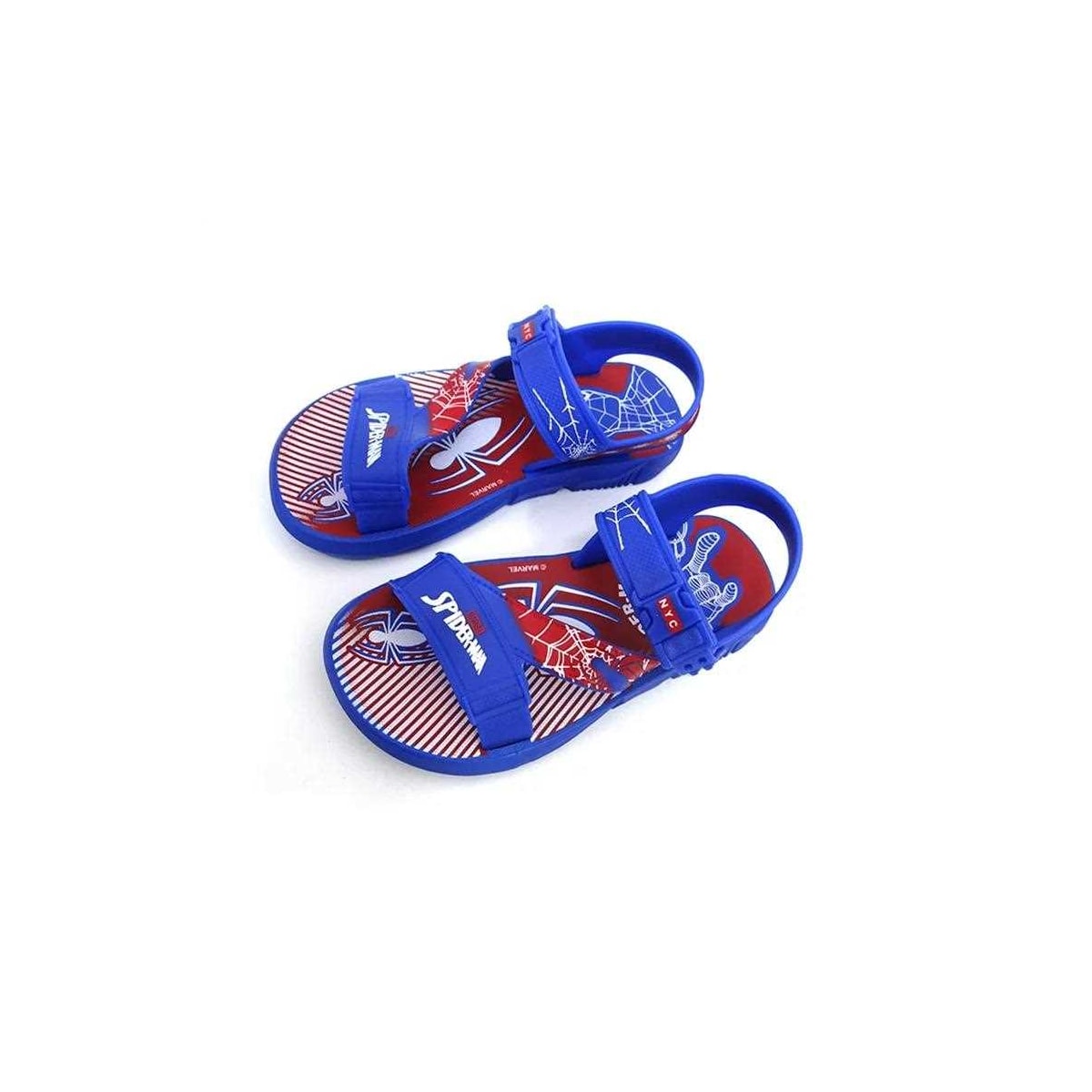 Sandália Grendene Infantil Homem Aranha Lançador 22765 Azul/Vermelho Sandália Grendene Infantil Homem Aranha Lançador 22765 Azul/Vermelho
