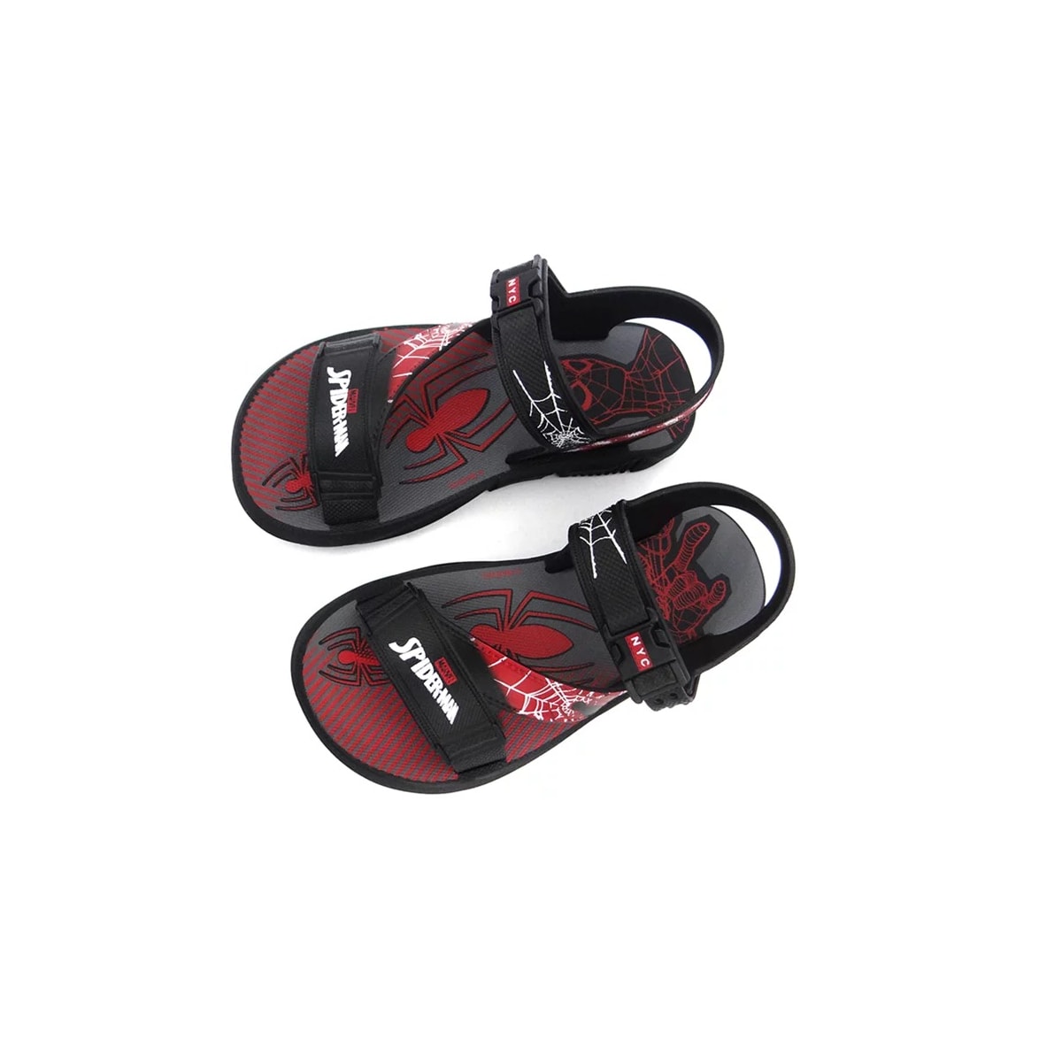 Sandália Grendene Infantil Homem Aranha Lançador 22765 Preto/Vermelho Sandália Grendene Infantil Homem Aranha Lançador 22765 Preto/Vermelho
