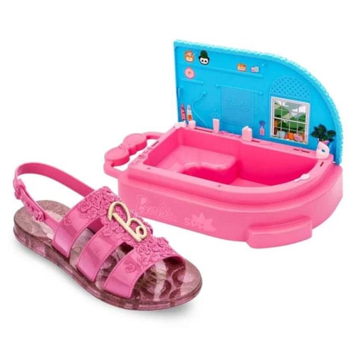 Sandalia Grendene Kids Menina 22485 Rosa/Rosa