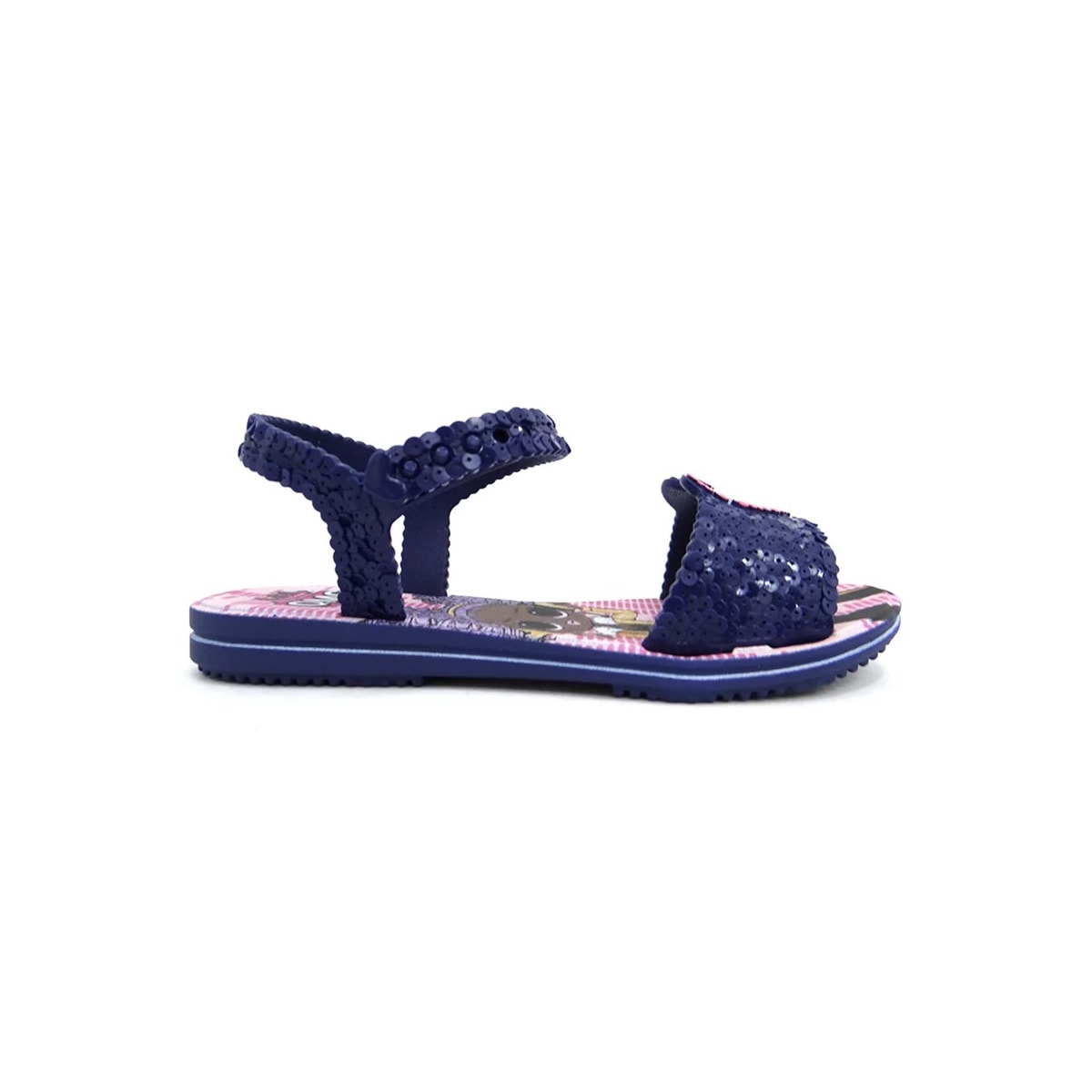 Sandália Grendene Kids Menina 22495 Azul/Azul/Rosa Sandália Grendene Kids Menina 22495 Azul/Azul/Rosa
