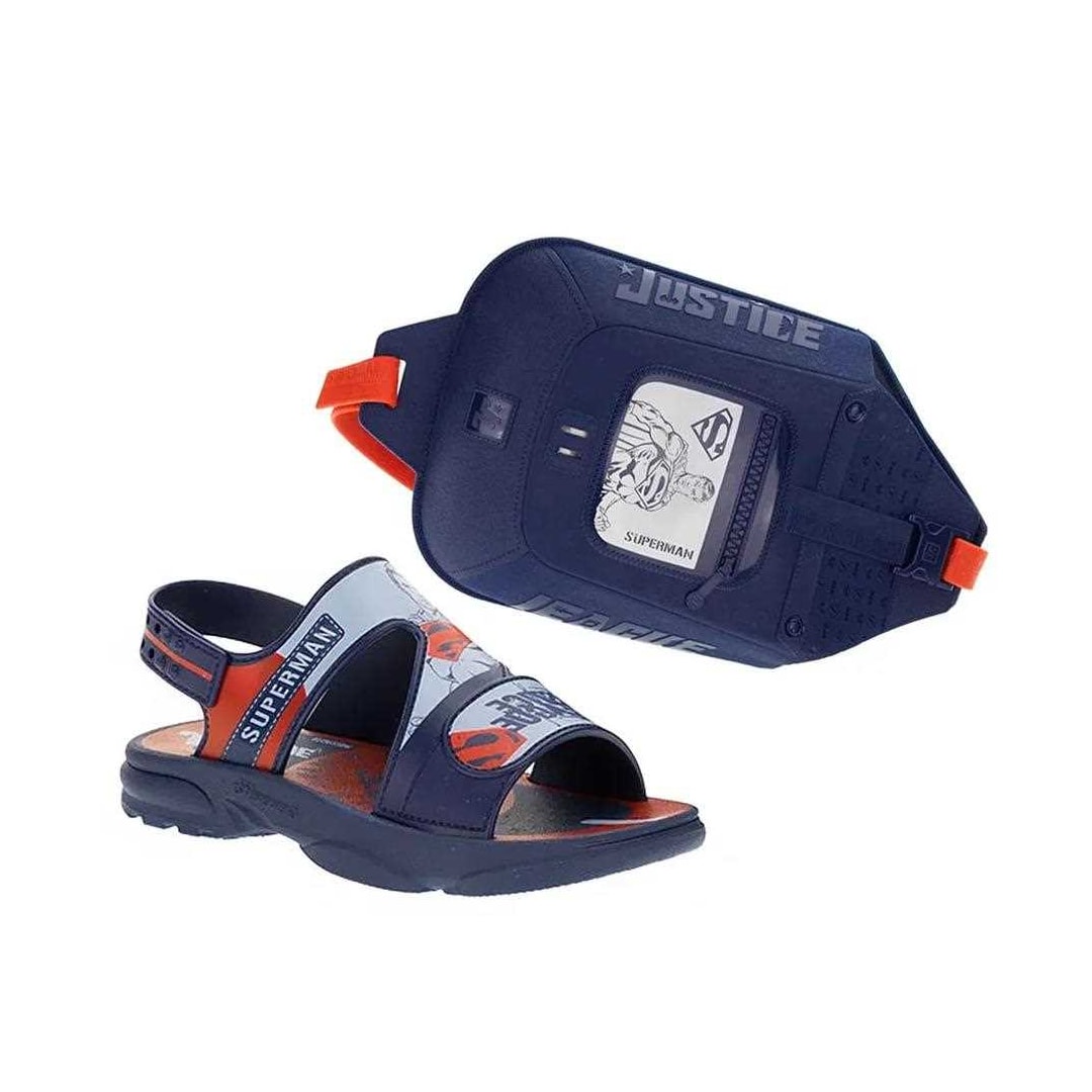 Sandália Grendene Liga da Justiça Slingbag 22759 Azul/Vermelho Sandália Grendene Liga da Justiça Slingbag 22759 Azul/Vermelho