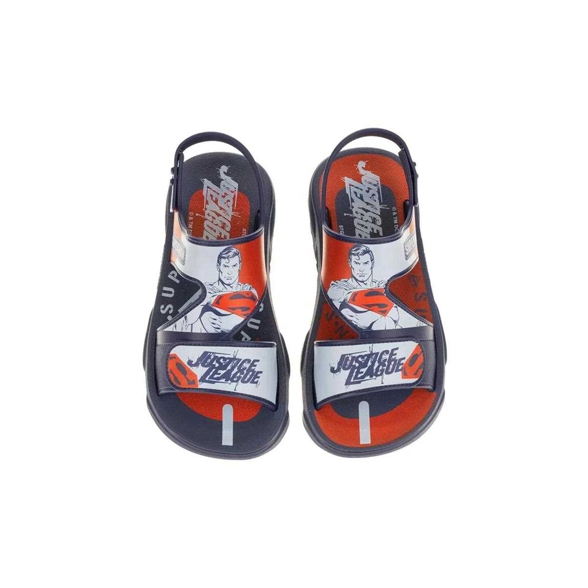 Sandália Grendene Liga da Justiça Slingbag 22759 Azul/Vermelho Sandália Grendene Liga da Justiça Slingbag 22759 Azul/Vermelho