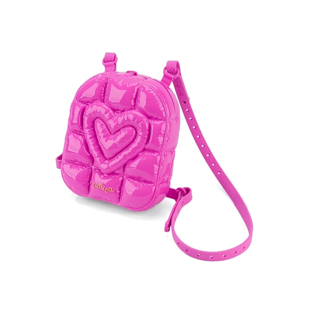 Sandália Grendene Luluca Bubble Bag 22744 Preto/Rosa