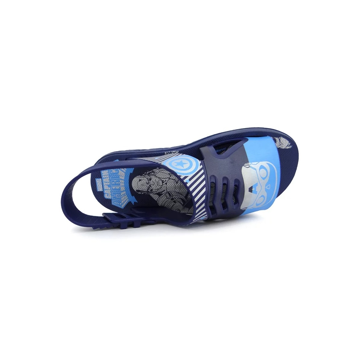 Sandália Grendene Marvel Hero Case Menino 22505 Azul/Azul Sandália Grendene Marvel Hero Case Menino 22505 Azul/Azul
