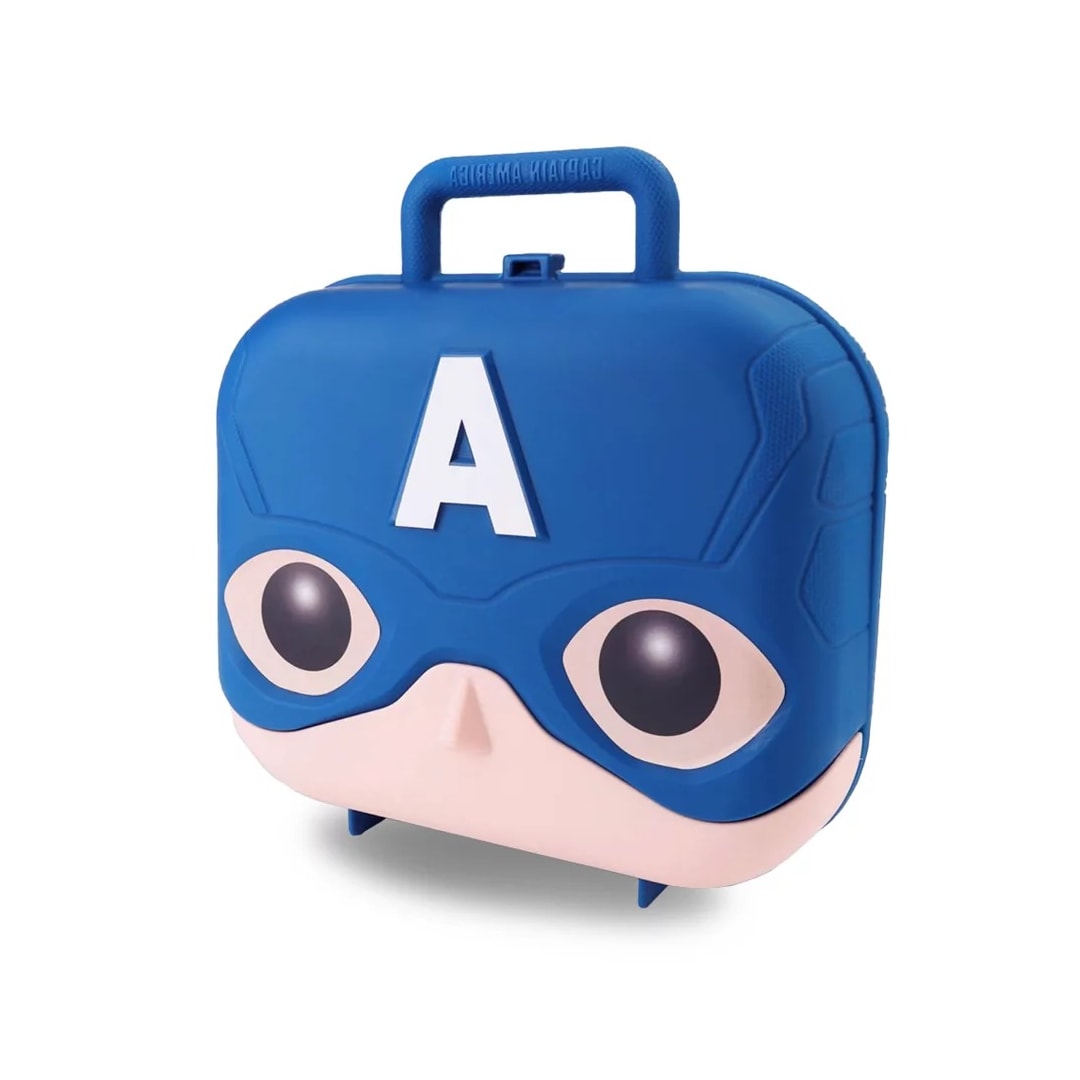 Sandália Grendene Marvel Hero Case Menino 22505 Azul/Azul