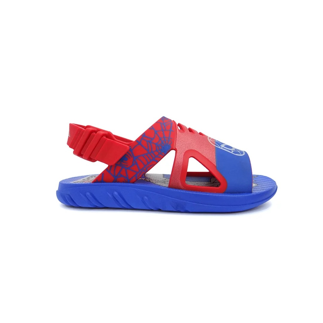 Sandália Grendene Marvel Hero Case Menino 22505 Azul/Vermelho
