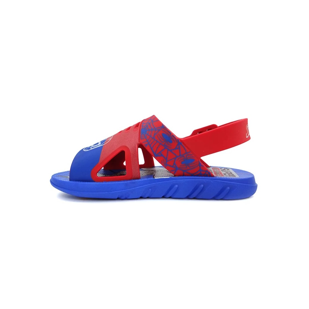 Sandália Grendene Marvel Hero Case Menino 22505 Azul/Vermelho