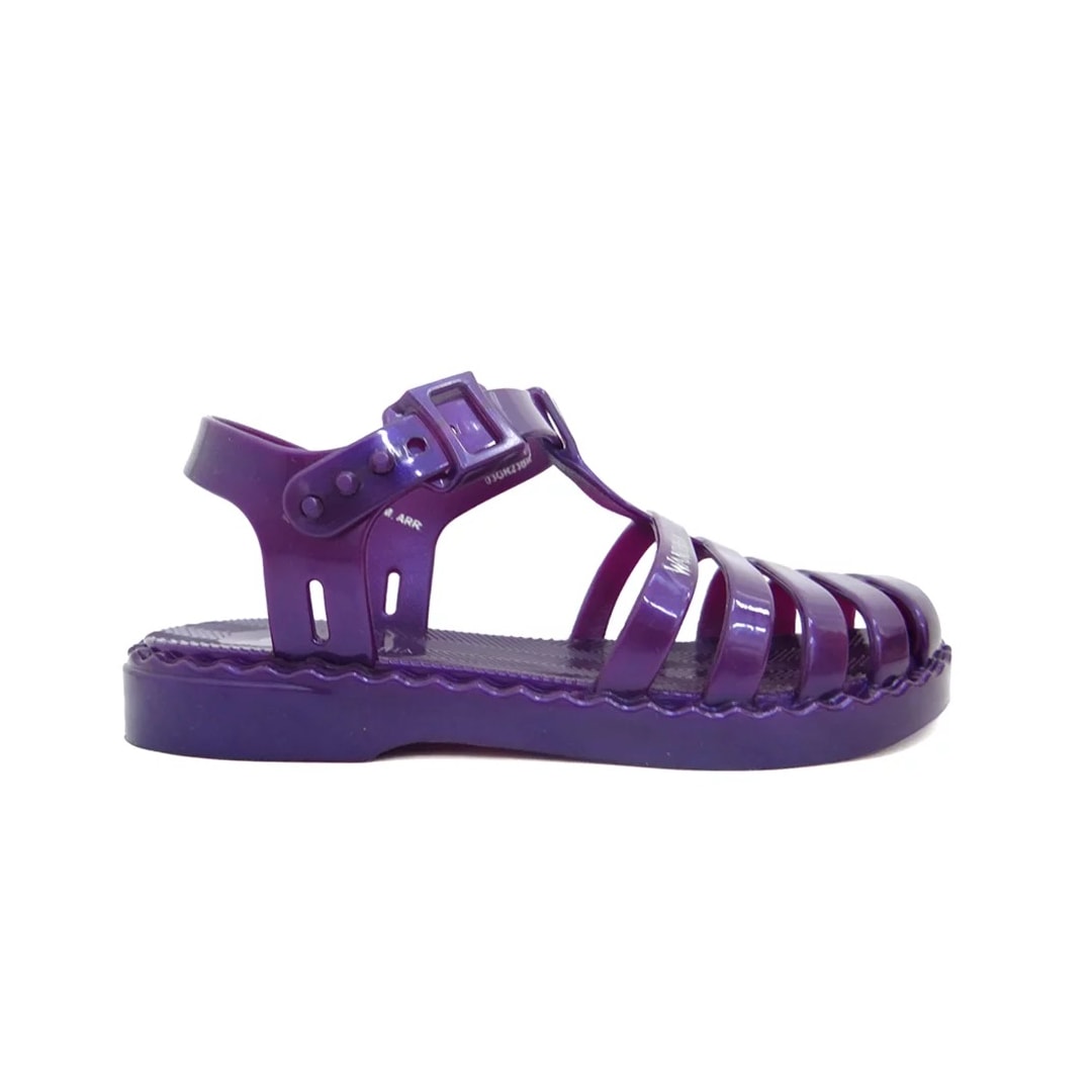 Sandália Grendene Wandinha Collection Infantil Roxo Perolado