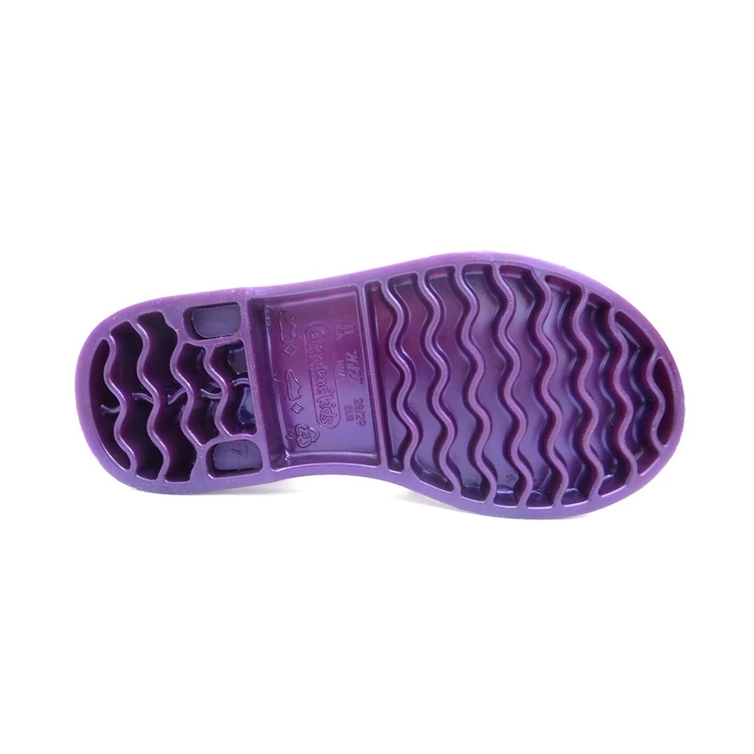Sandália Grendene Wandinha Collection Infantil Roxo Perolado
