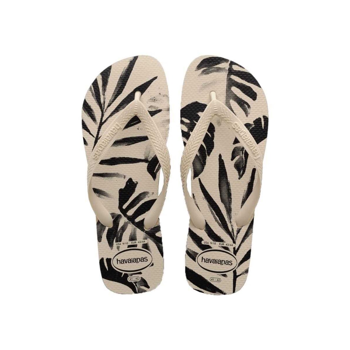 Sandália Havaianas Chinelo Aloha Bege Palha Sandália Havaianas Chinelo Aloha Bege Palha