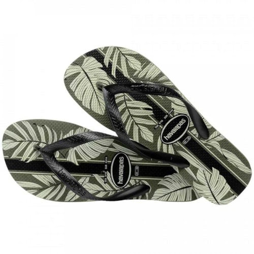 Sandalia Havaianas Chinelo Aloha Musgo