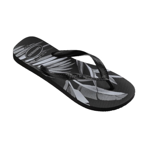 Sandália Havaianas Chinelo Aloha Preto Preto Preto