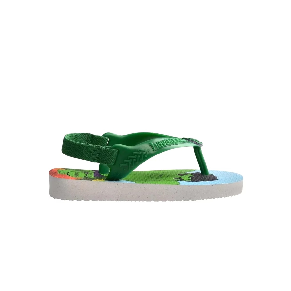 Sandália Havaianas Chinelo Baby Marvel Branco Sandália Havaianas Chinelo Baby Marvel Branco