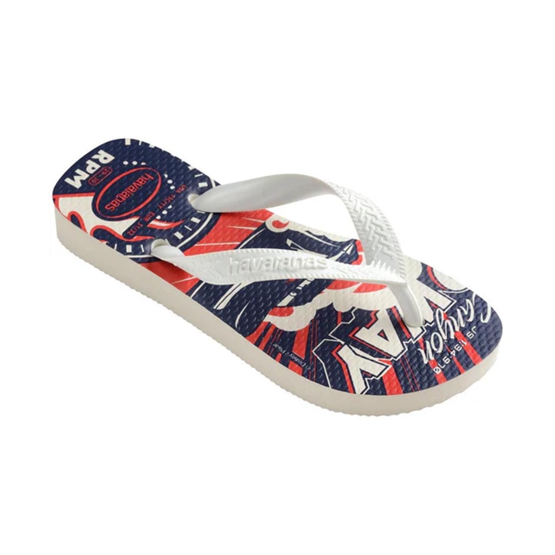 Sandalia Havaianas Chinelo Kids Cars Menino Branco