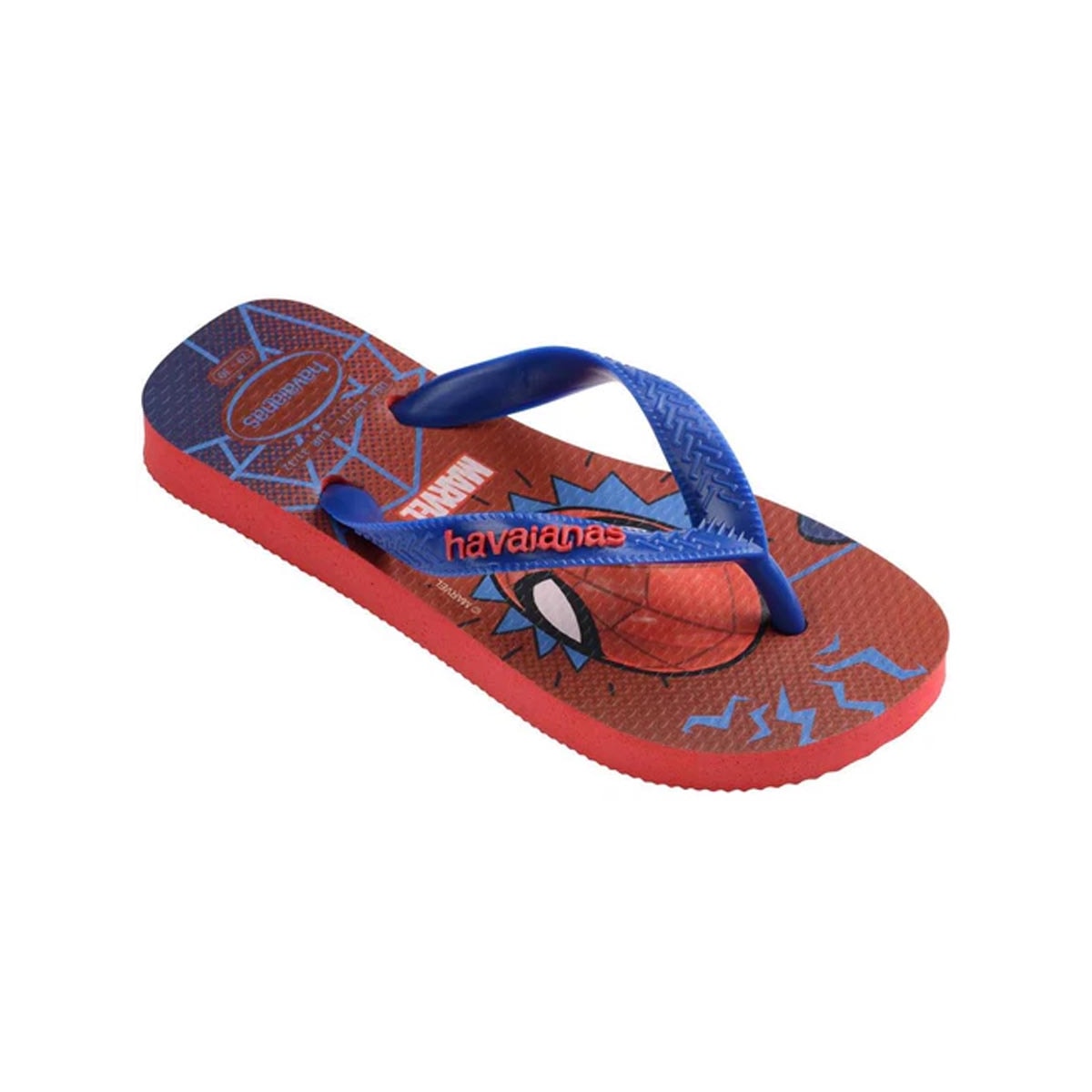 Sandália Havaianas Chinelo Kids De Dedo Top Marvel Ii Vermelho Rubi Sandália Havaianas Chinelo Kids De Dedo Top Marvel Ii Vermelho Rubi