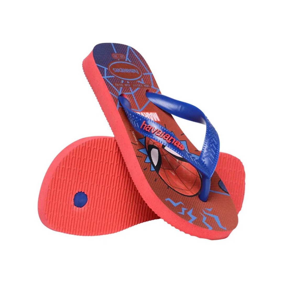 Sandália Havaianas Chinelo Kids De Dedo Top Marvel Ii Vermelho Rubi Sandália Havaianas Chinelo Kids De Dedo Top Marvel Ii Vermelho Rubi