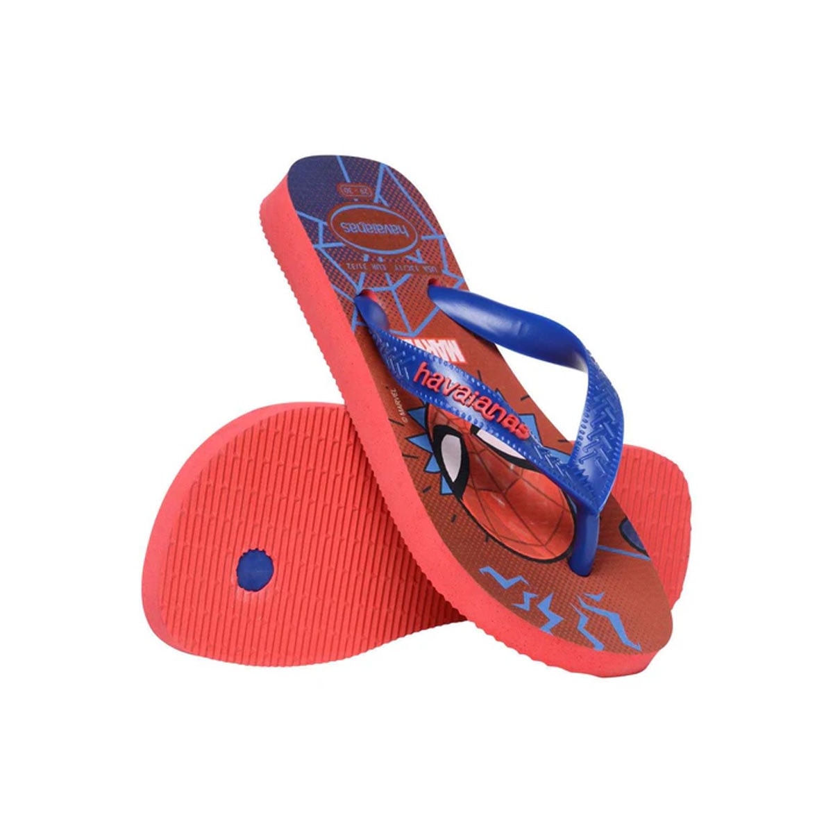 Sandália Havaianas Chinelo Kids De Dedo Top Marvel Ii Vermelho Rubi Sandália Havaianas Chinelo Kids De Dedo Top Marvel Ii Vermelho Rubi