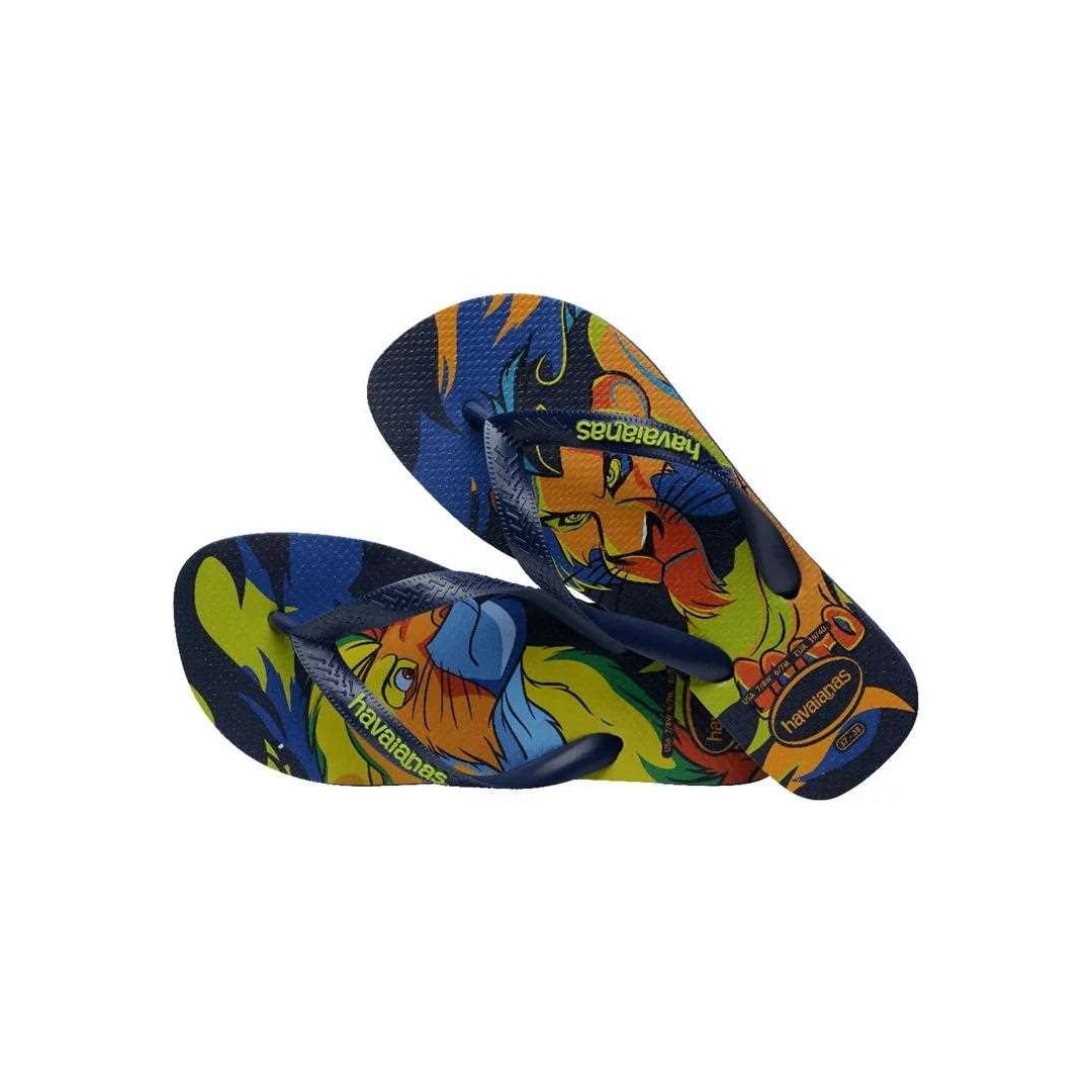 Sandália Havaianas Chinelo Kids Top Disney Classic Marinho