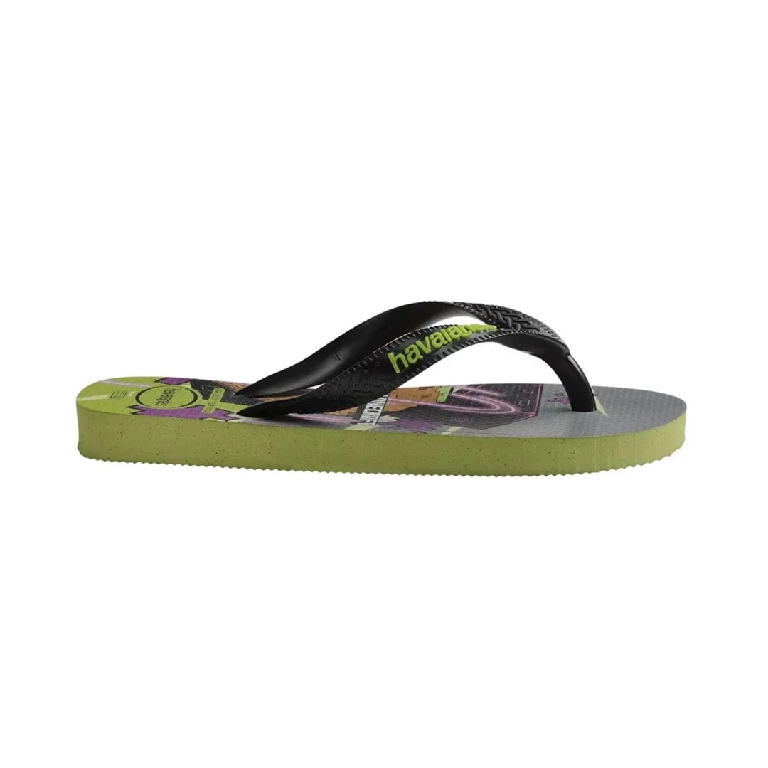 Sandália Havaianas Chinelo Kids Top Minecraft Oliva Sandália Havaianas Chinelo Kids Top Minecraft Oliva
