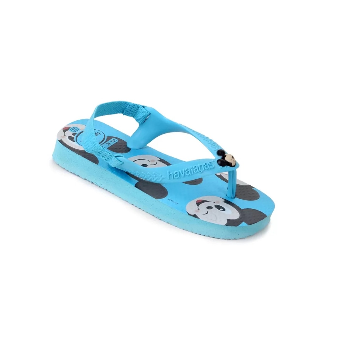 Sandália Havaianas Chinelo New Baby Disney Classic Azul