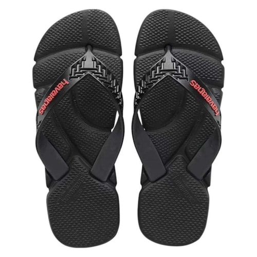 Sandalia Havaianas Chinelo Power Preto