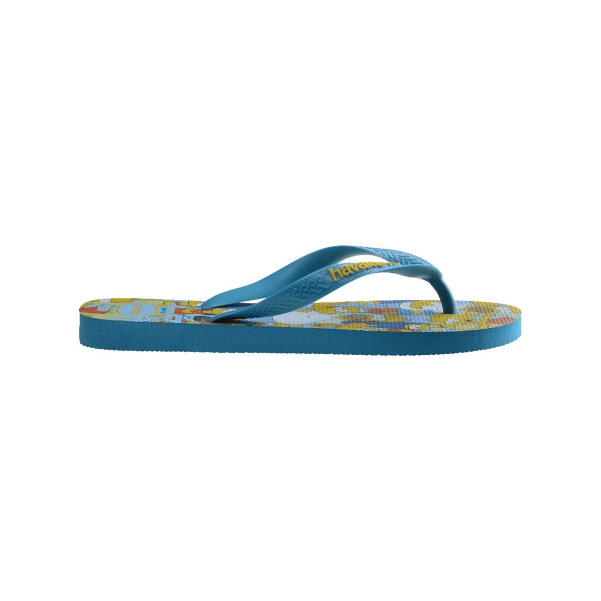 Sandália Havaianas Chinelo Simpsons Turquesa Sandália Havaianas Chinelo Simpsons Turquesa