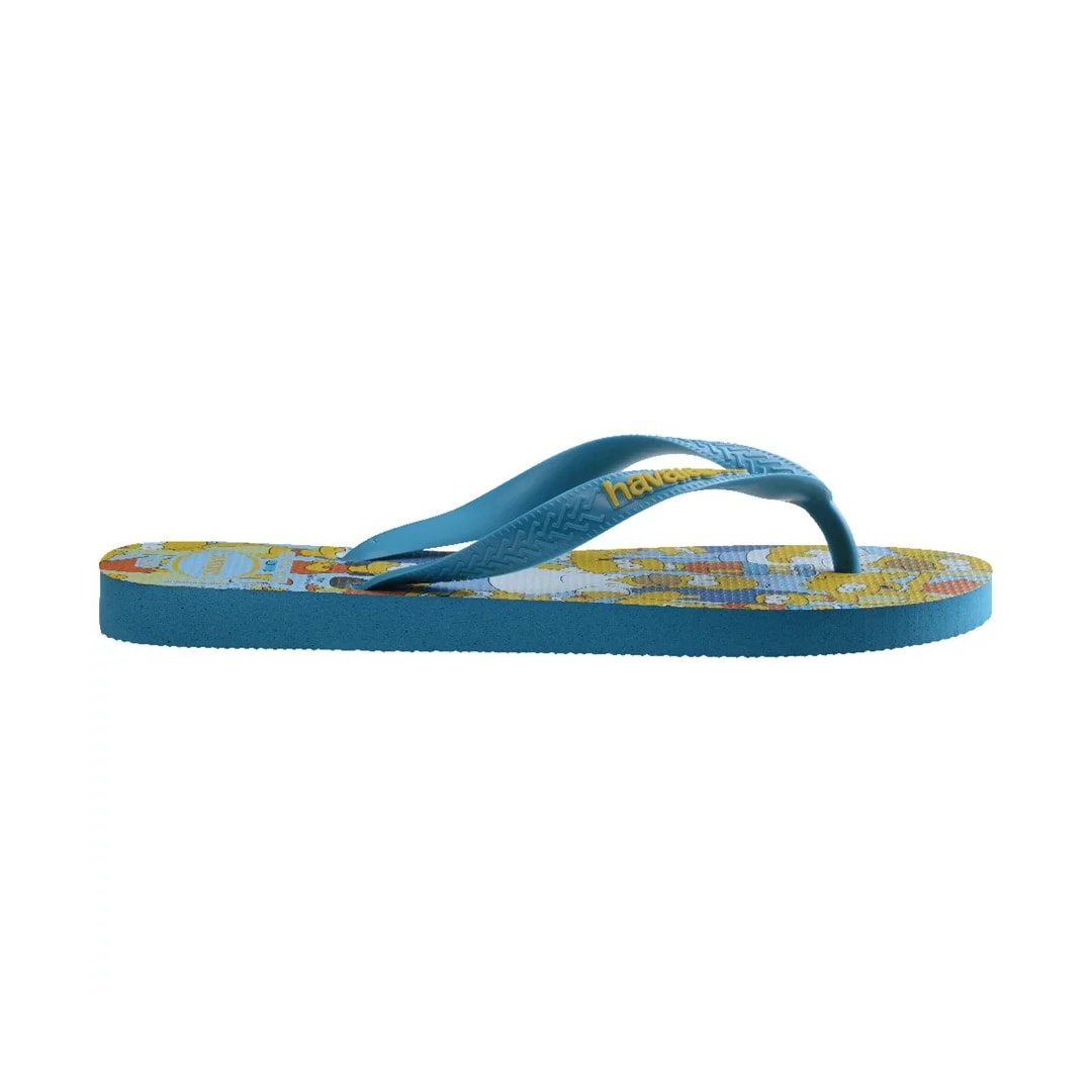 Sandália Havaianas Chinelo Simpsons Turquesa Sandália Havaianas Chinelo Simpsons Turquesa